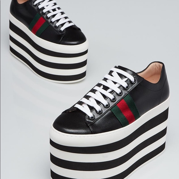 gucci peggy platform sneakers